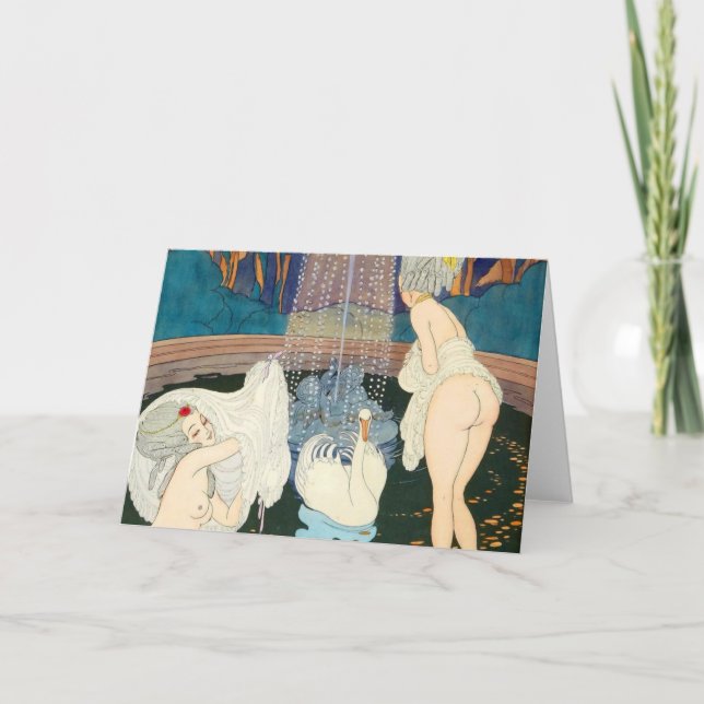 The Ladies - Gerda Wegener Card (Front)