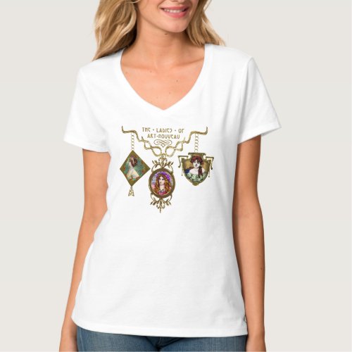 The Ladies of Art Nouveau T_Shirt