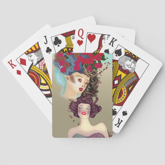 The Ladies playing cards (Back)