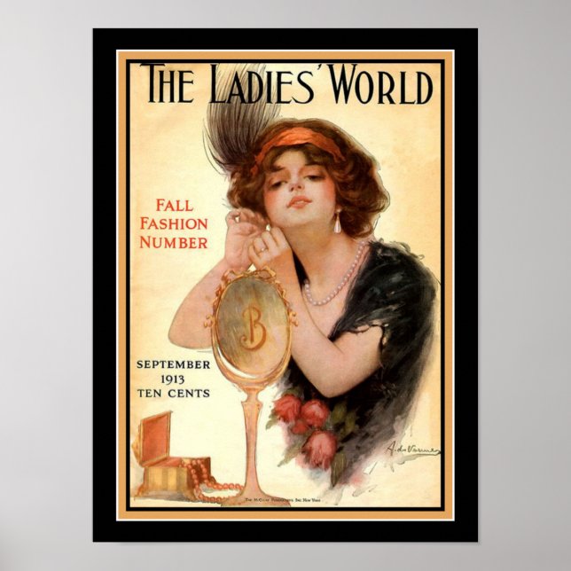 "The Ladies' World" 1913 Poster (Front)