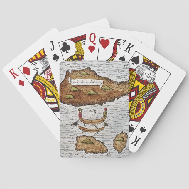 THE LADRONE ISLANDS POKER CARDS (Back)