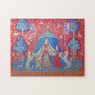 The Lady and the Unicorn / A Mon Seul Desir Jigsaw Puzzle