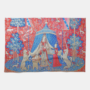 The Lady and the Unicorn / A Mon Seul Desir Kitchen Towel