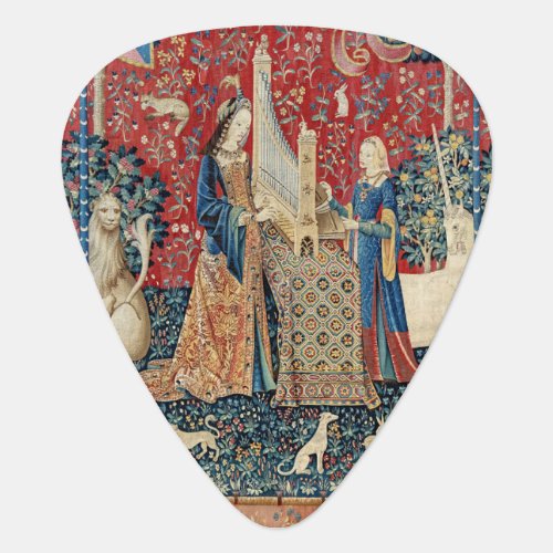 The Lady and the Unicorn Hearing Guitar Pick