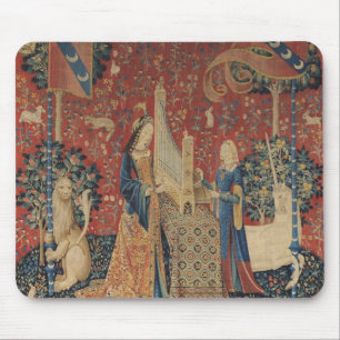 The Lady and the Unicorn: 'Hearing' Mouse Pad