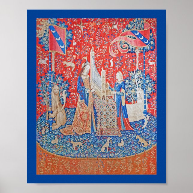 The Lady and the Unicorn / Hearing Poster (Front)