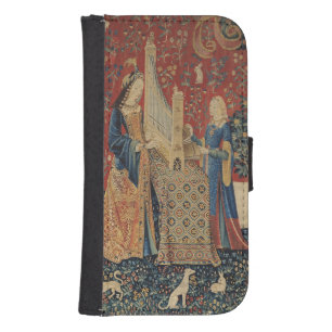 The Lady and the Unicorn: 'Hearing' Samsung S4 Wallet Case