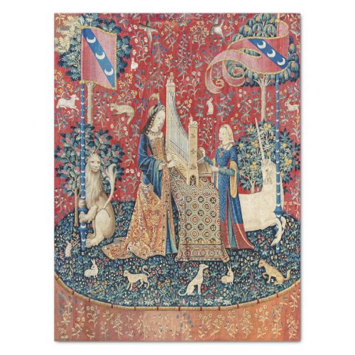 The Lady and the Unicorn Hearing Tissue Paper