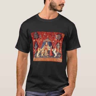 The Lady and the Unicorn La Dame la licorne Mediev T-Shirt