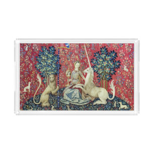 The Lady and the Unicorn, Sight Acrylic Tray