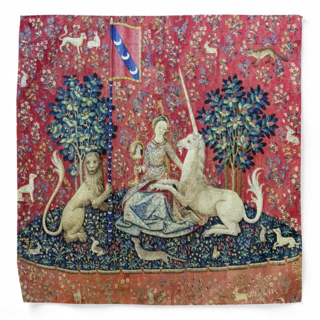 The Lady and the Unicorn, Sight Bandana (Front)