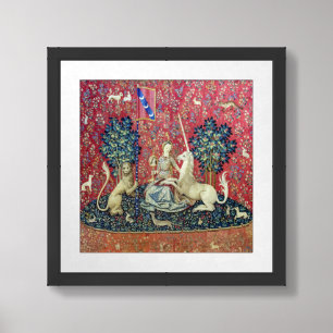The Lady and the Unicorn, Sight Framed Art