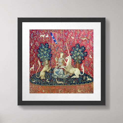 The Lady and the Unicorn Sight Framed Art