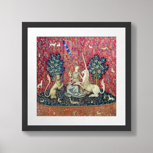 The Lady and the Unicorn, Sight Framed Art (Framed Front)