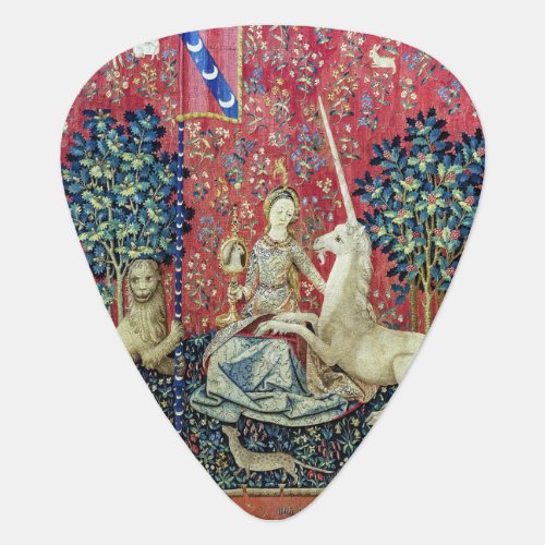 The Lady and the Unicorn Sight Guitar Pick