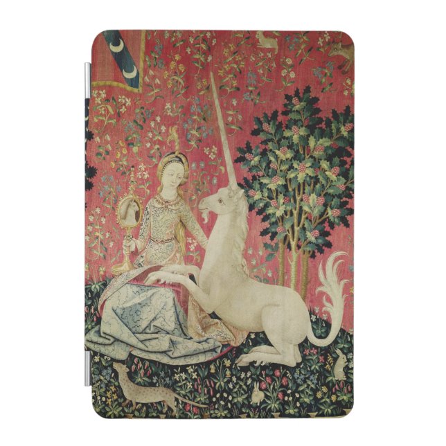The Lady and the Unicorn: 'Sight' iPad Mini Cover (Front)