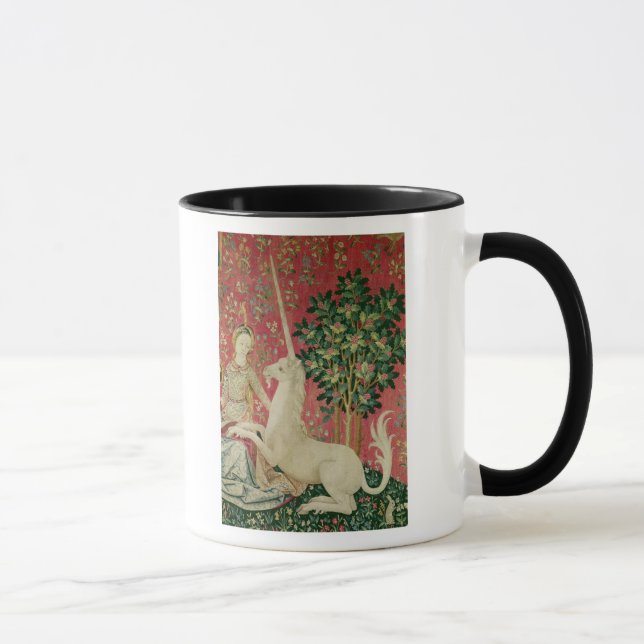 The Lady and the Unicorn: 'Sight' Mug (Right)