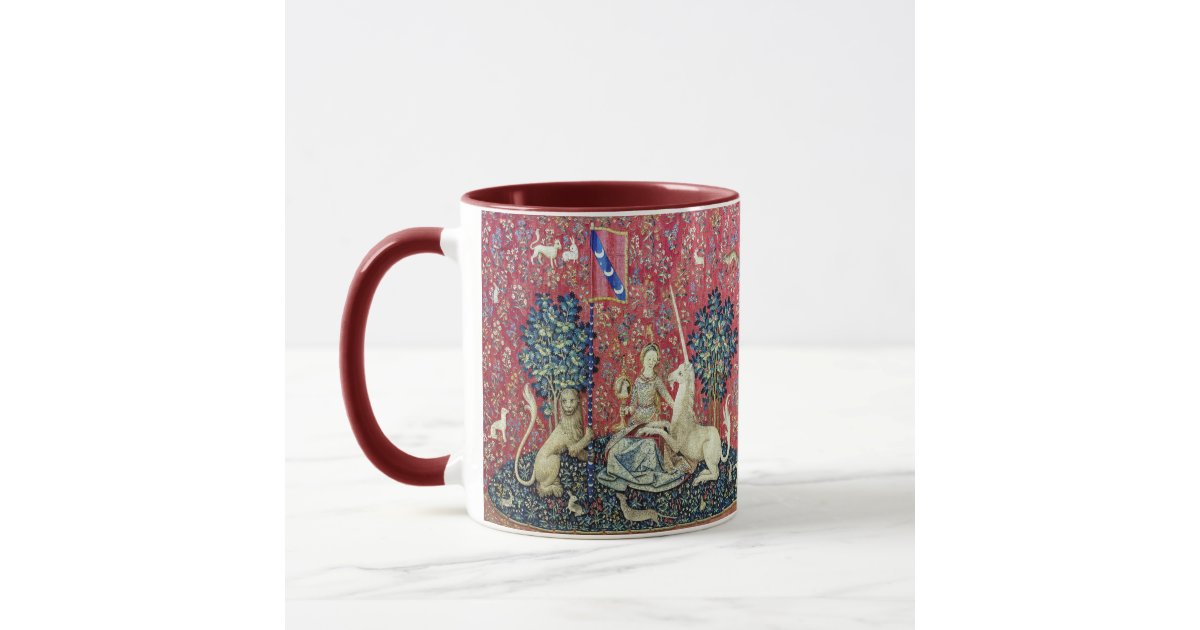 Renaissance Stained Glass Coffee Cup Mug Set of 2 in 2023