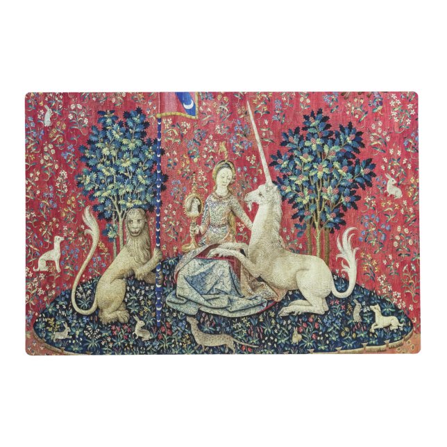 The Lady and the Unicorn, Sight Placemat (Front)