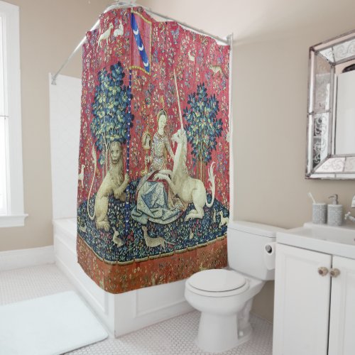 The Lady and the Unicorn Sight Shower Curtain
