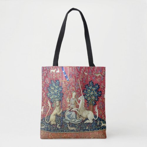 The Lady and the Unicorn Sight Tote Bag