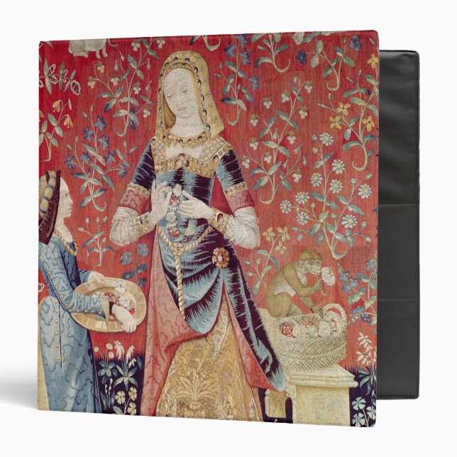 The Lady and the Unicorn: 'Smell' Binder (Front/Inside)