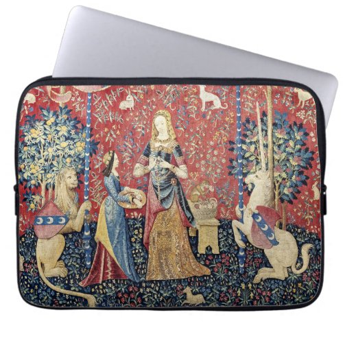 The Lady and the Unicorn Smell Laptop Sleeve