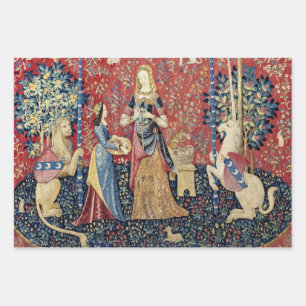 The Lady and the Unicorn, Smell Wrapping Paper Sheets