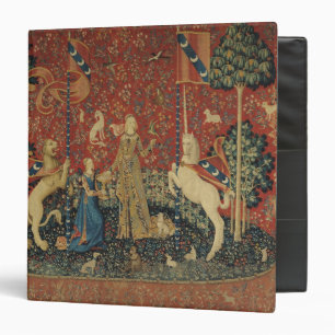 The Lady and the Unicorn: 'Taste' 3 Ring Binder