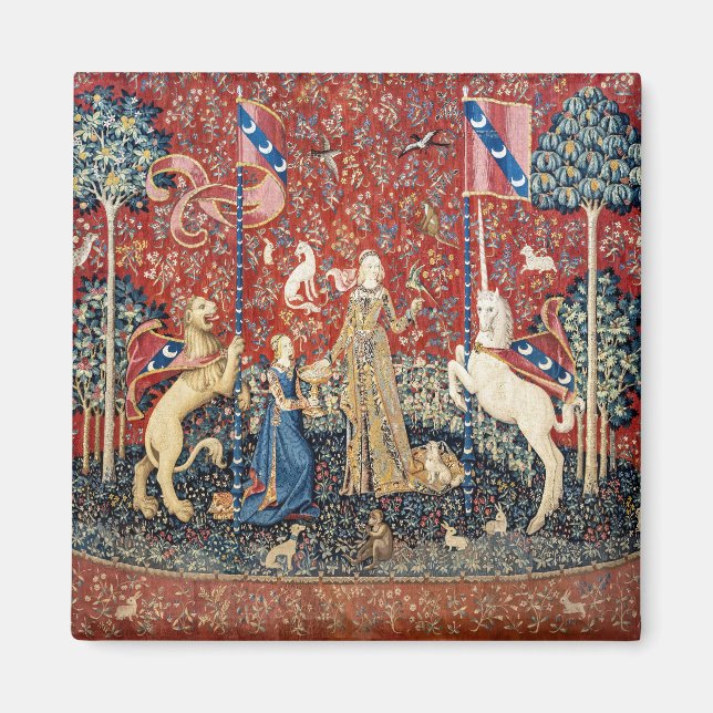 The Lady and the Unicorn, Taste Magnet (Front)