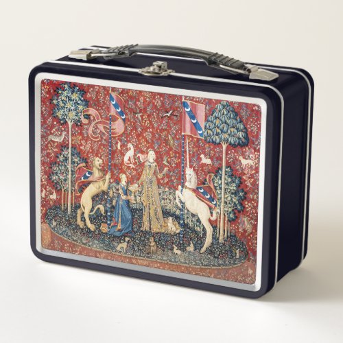 The Lady and the Unicorn Taste Metal Lunch Box