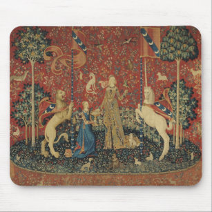 The Lady and the Unicorn: 'Taste' Mouse Pad