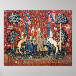 The Lady and the Unicorn, Taste Poster