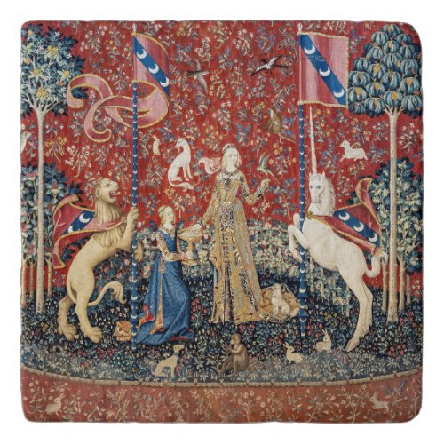 The Lady and the Unicorn Taste Trivet