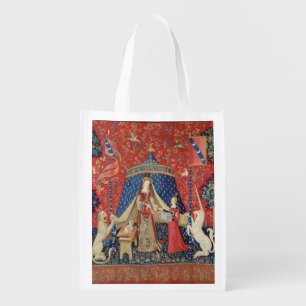 The Lady and the Unicorn: 'To my only desire' 2 Grocery Bag