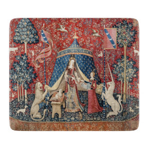 The Lady and the Unicorn, To my only desire Cutting Board