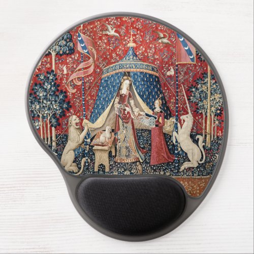 The Lady and the Unicorn To my only desire Gel Mouse Pad