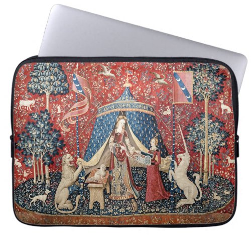 The Lady and the Unicorn To my only desire Laptop Sleeve