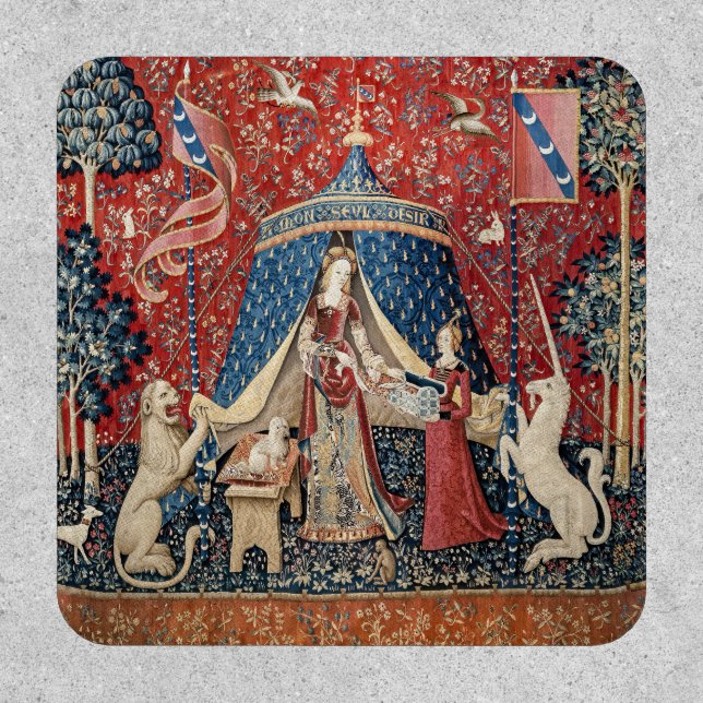 The Lady and the Unicorn, To my only desire Patch (Front)