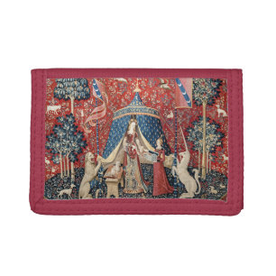 The Lady and the Unicorn, To my only desire Trifold Wallet