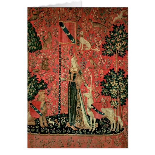 The Lady and the Unicorn: 'Touch' Cards (Front)