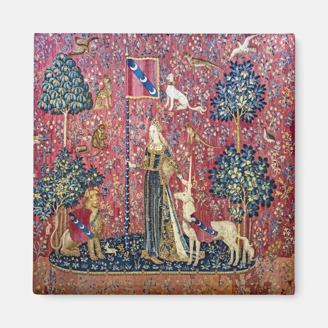 The Lady and the Unicorn, Touch Magnet (Front)