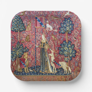 The Lady and the Unicorn, Touch Paper Plates