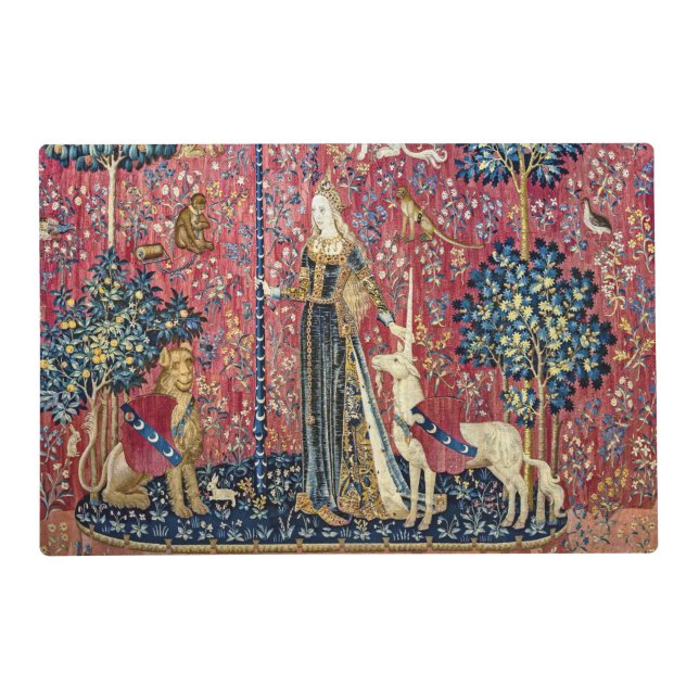 The Lady and the Unicorn, Touch Placemat (Front)