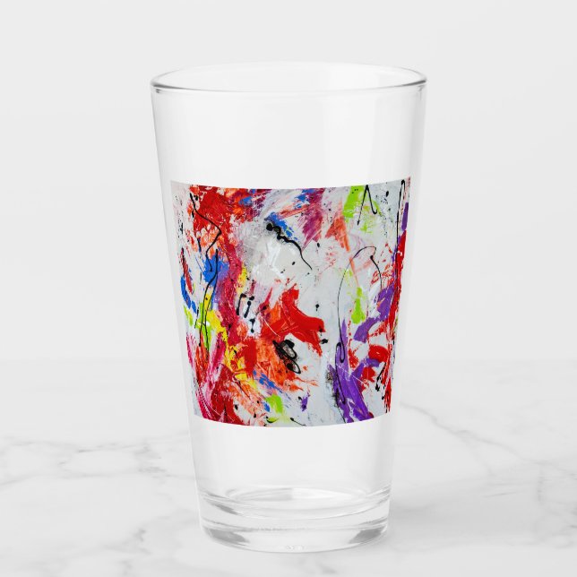 The Lady Glass Tumbler  (Front)