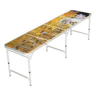 The Lady in Gold, Gustav Klimt Beer Pong Table