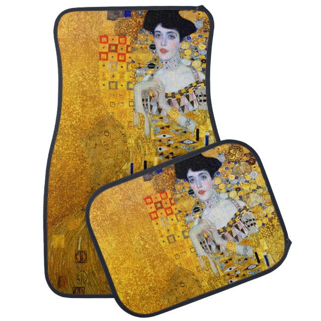 The Lady in Gold, Gustav Klimt Car Floor Mat (Set)