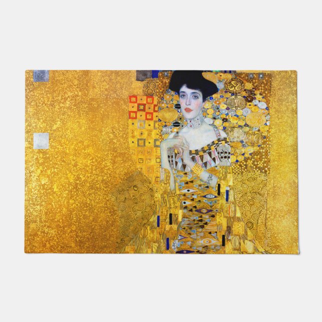 The Lady in Gold, Gustav Klimt Doormat (Front)