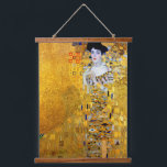 The Lady in Gold, Gustav Klimt Hanging Tapestry<br><div class="desc">Gustav Klimt (July 14, 1862 – February 6, 1918) was an Austrian symbolist painter and one of the most prominent members of the Vienna Secession movement. Klimt is noted for his paintings, murals, sketches, and other objets d'art. In addition to his figurative works, which include allegories and portraits, he painted...</div>