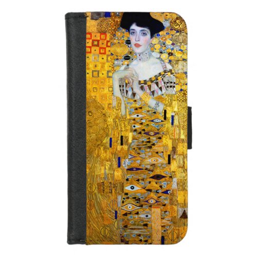 The Lady in Gold Gustav Klimt iPhone 87 Wallet Case